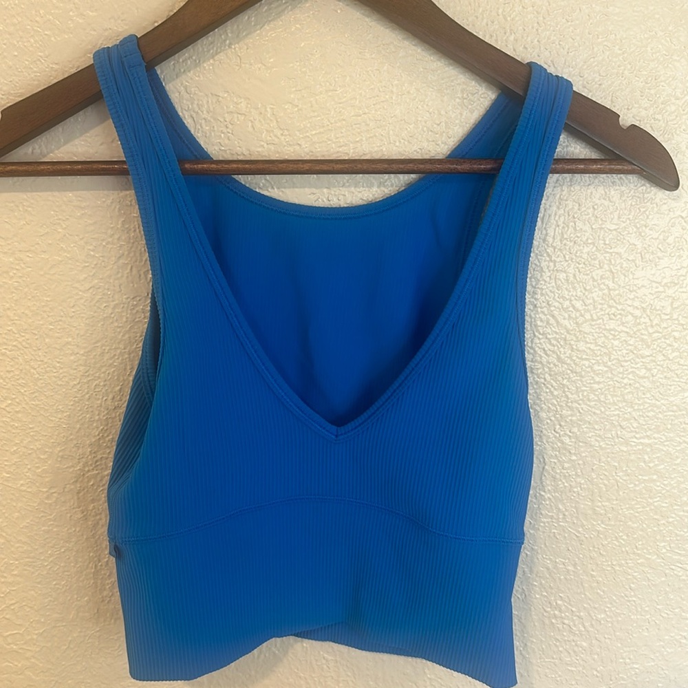 Lulu Lemon Blue Sports Bra